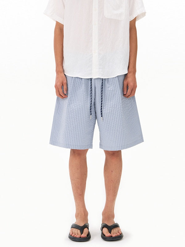 Plaid Loose-fit Five Points Shorts