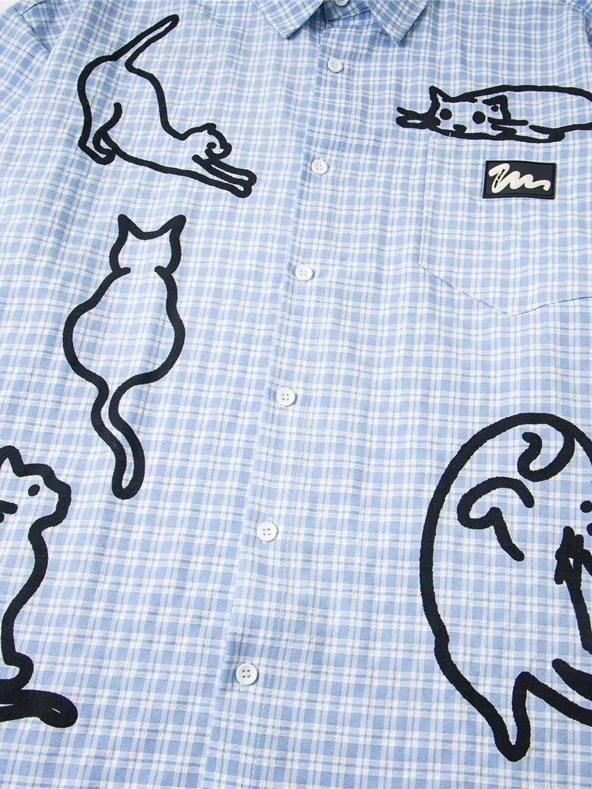 Liber Autumn Neutral wear Printed Stripes Shirts