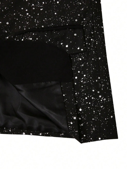 Shiny Banquet Handsome Suit 2-piece Sets Set