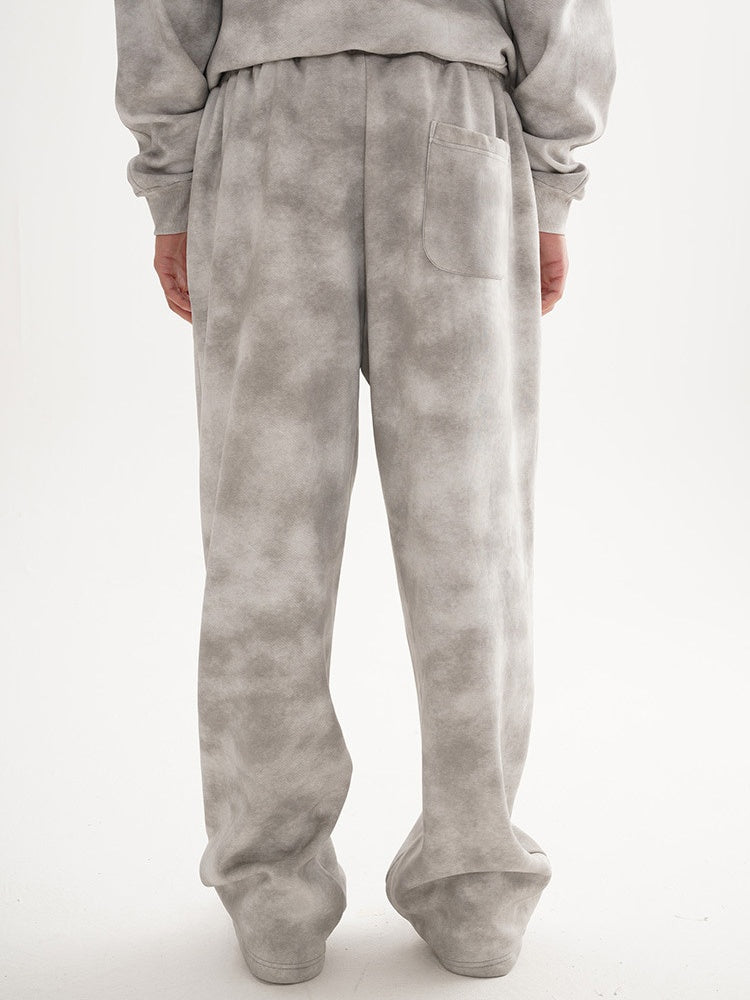 Tie-Dye Grey Sweatpants