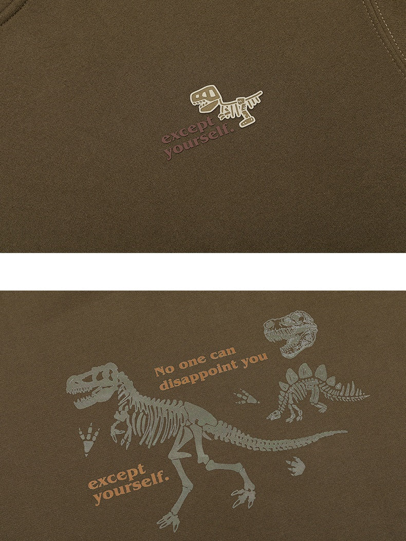 Printed Loose All-match Hoodies