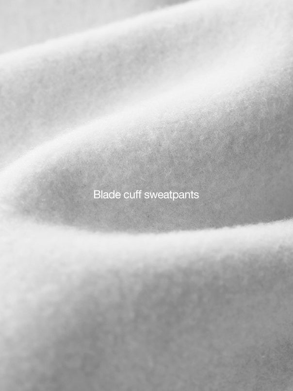 Binding Of Feet Sports Wide-leg Fleece Casual Sweatpants