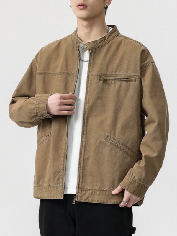 Retro Loose-fit Denim Jacket