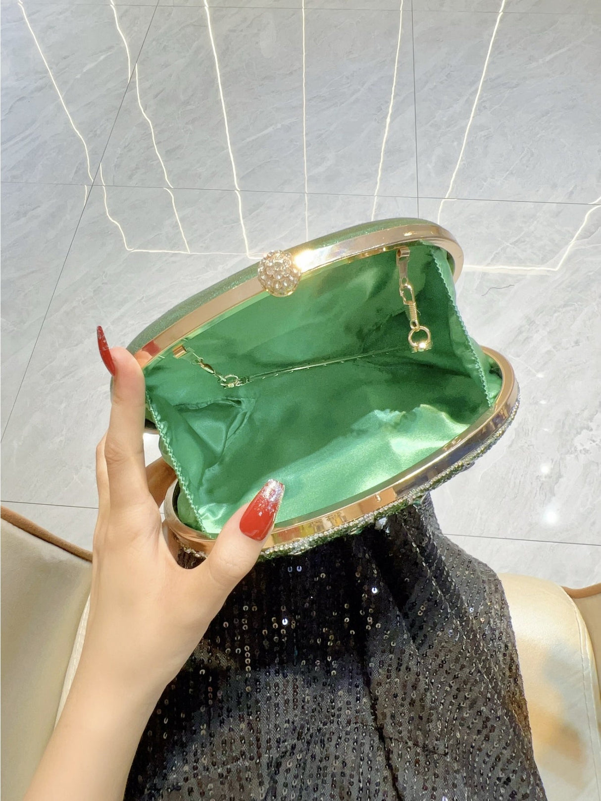 Liber Four Seasons ACC Diamond Box Bag