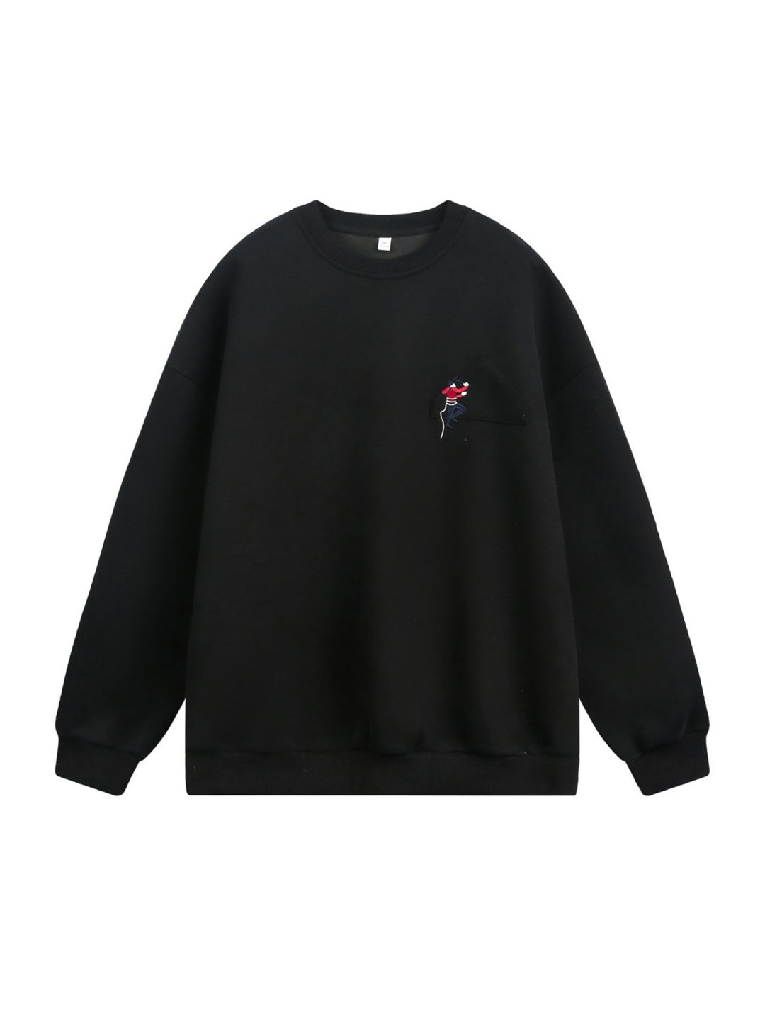 Liber Autumn Men's Embroidered Pattern Pattern Sweatshirts