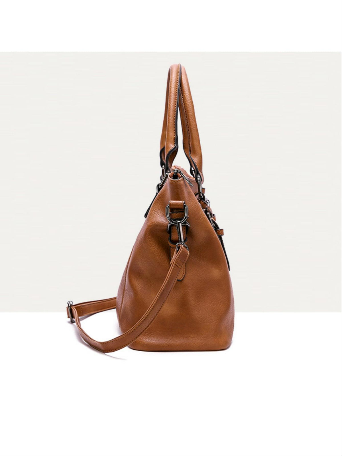 Stylish Retro Minimalist Large Capacity Handbag