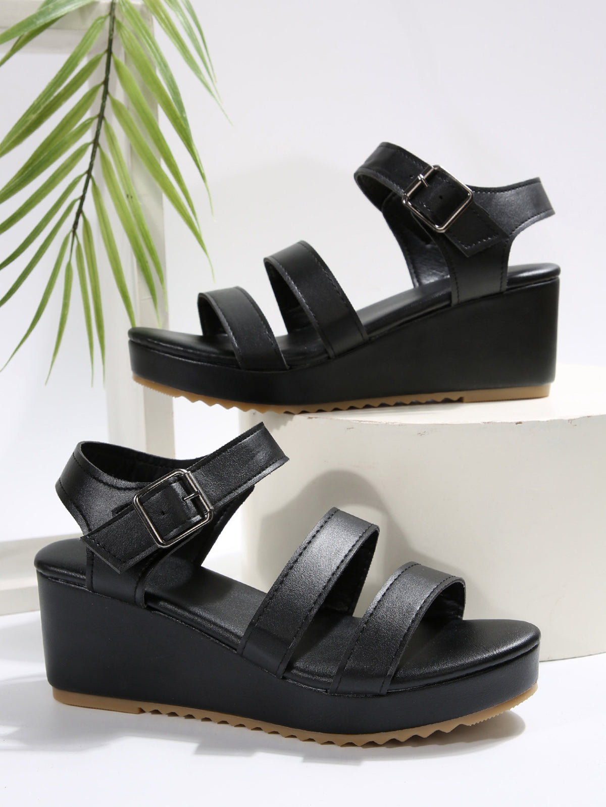 Wedge Platform Roman Sandals