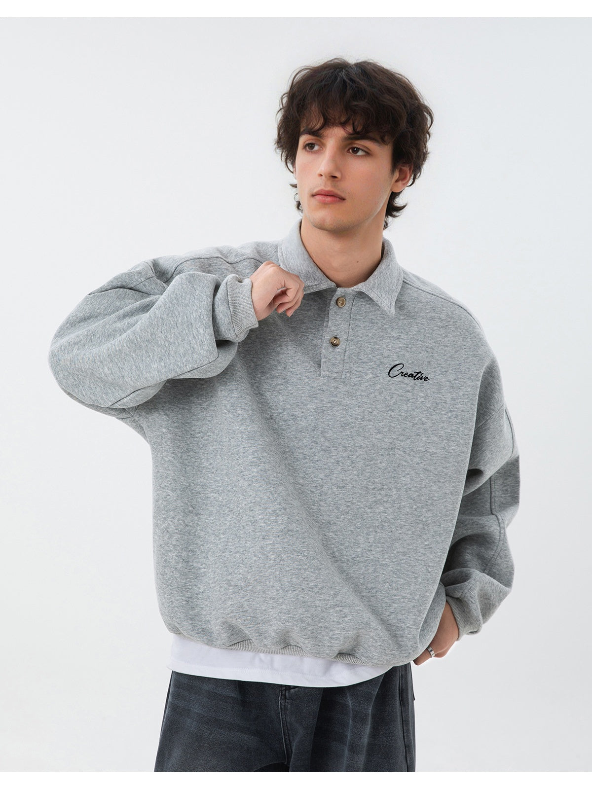 Liber Autumn Men's Letter Sweatshirts