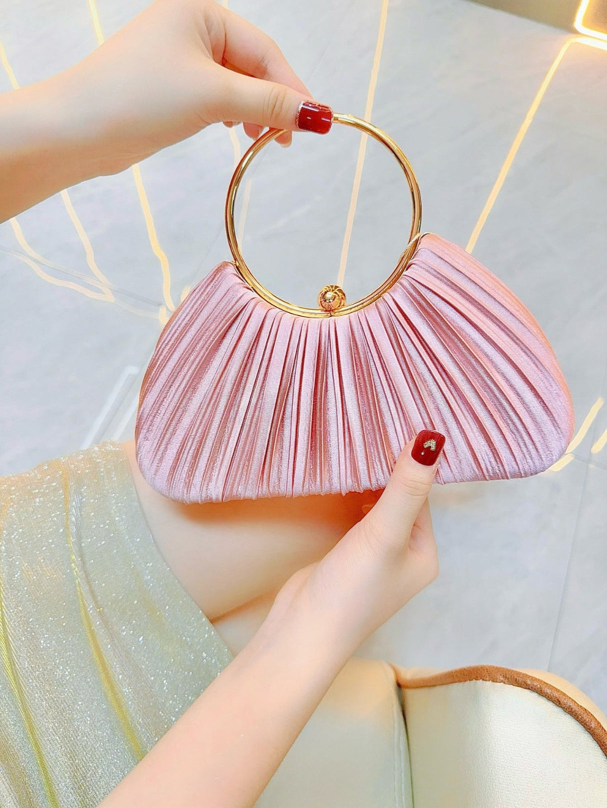 Liber Four Seasons ACC Pleated Bag