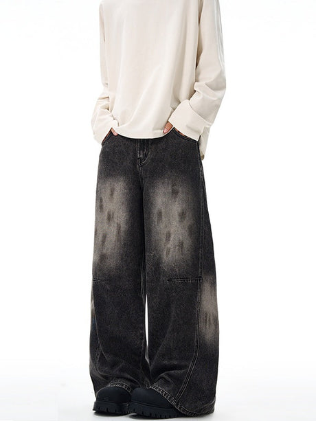 Liber Autumn Neutral wear Pocket decoration Jeans