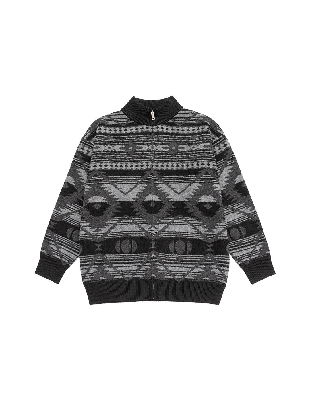 Contrasting Colors Ethnic Style Leisure Sweaters Cardigan