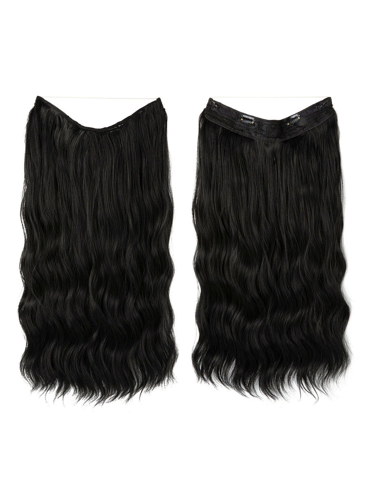 One-piece Hair Extension For Long, Wavy, Voluminous Hair