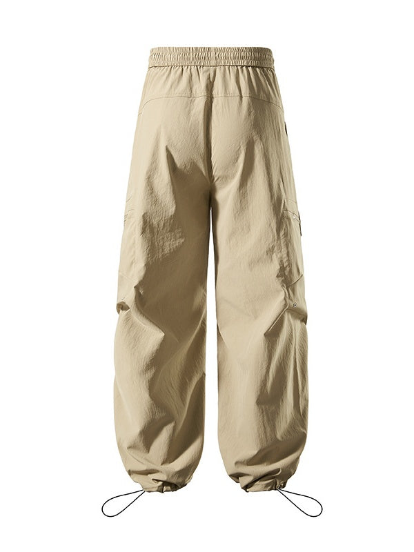 Water-repellent Straight-fit Cargo Trousers