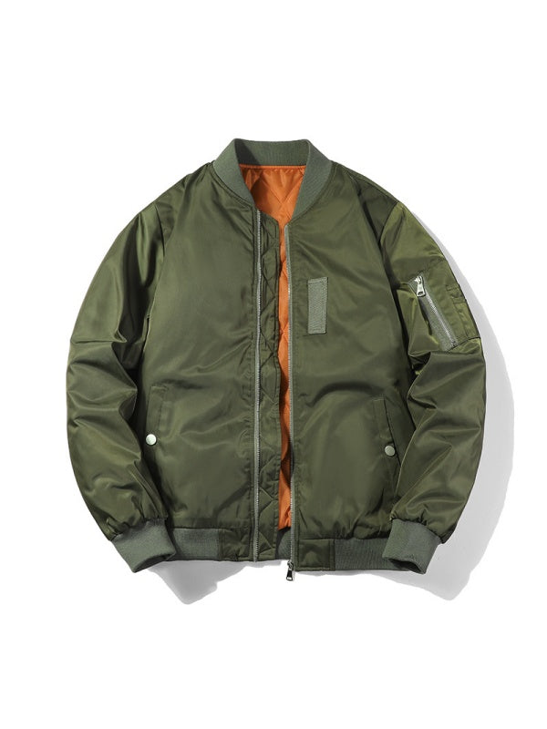 Thickening Stand Collar Pilot Loose Leisure Jackets