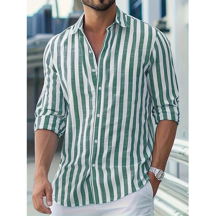 Stripes Leisure Shirts