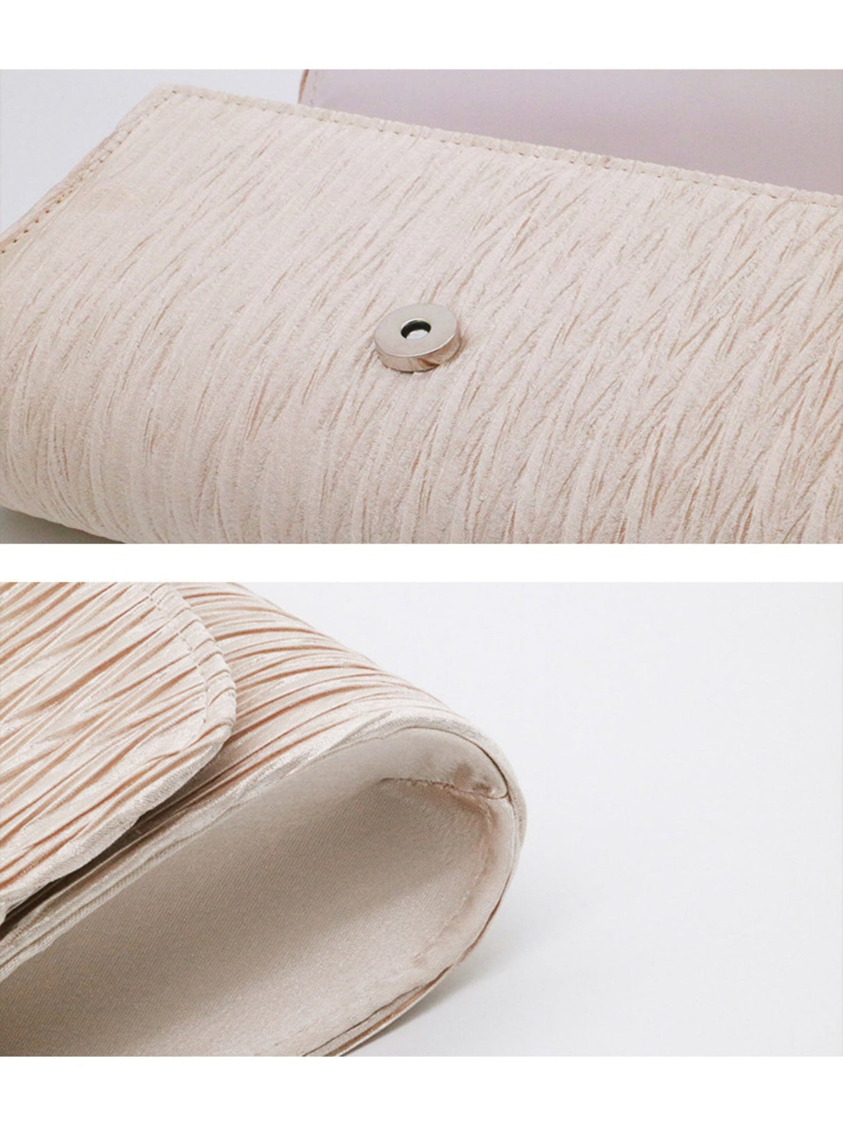 Liber Four Seasons ACC Pleated Flap Bag