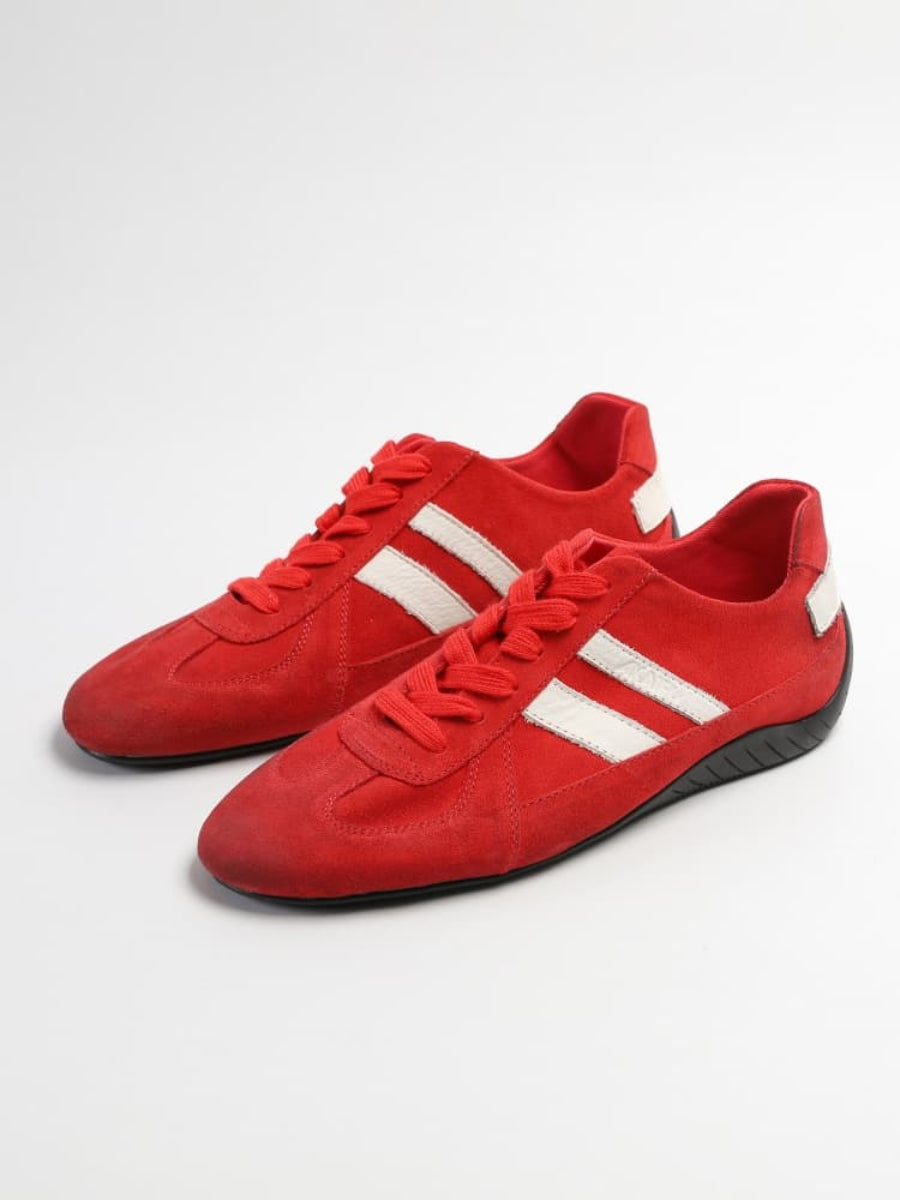Casual, Stylish, Retro, And Sophisticated Thin-soled Shoes Distressed Couple Racing Shoes