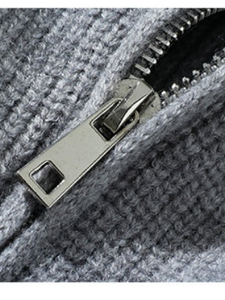 Minimalist Style Leisure Loose Stand Collar Cardigans