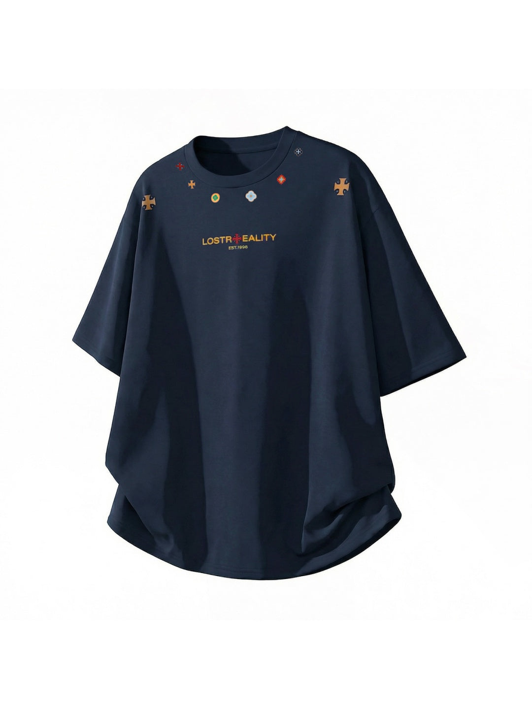Ethnic Style Color Printed T-shirts