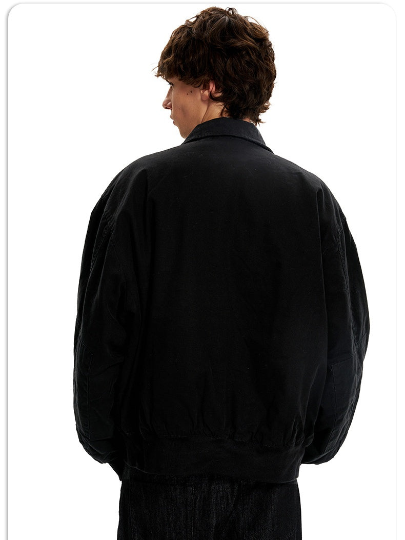 Retro Embroidery Old Loose Work Jacket