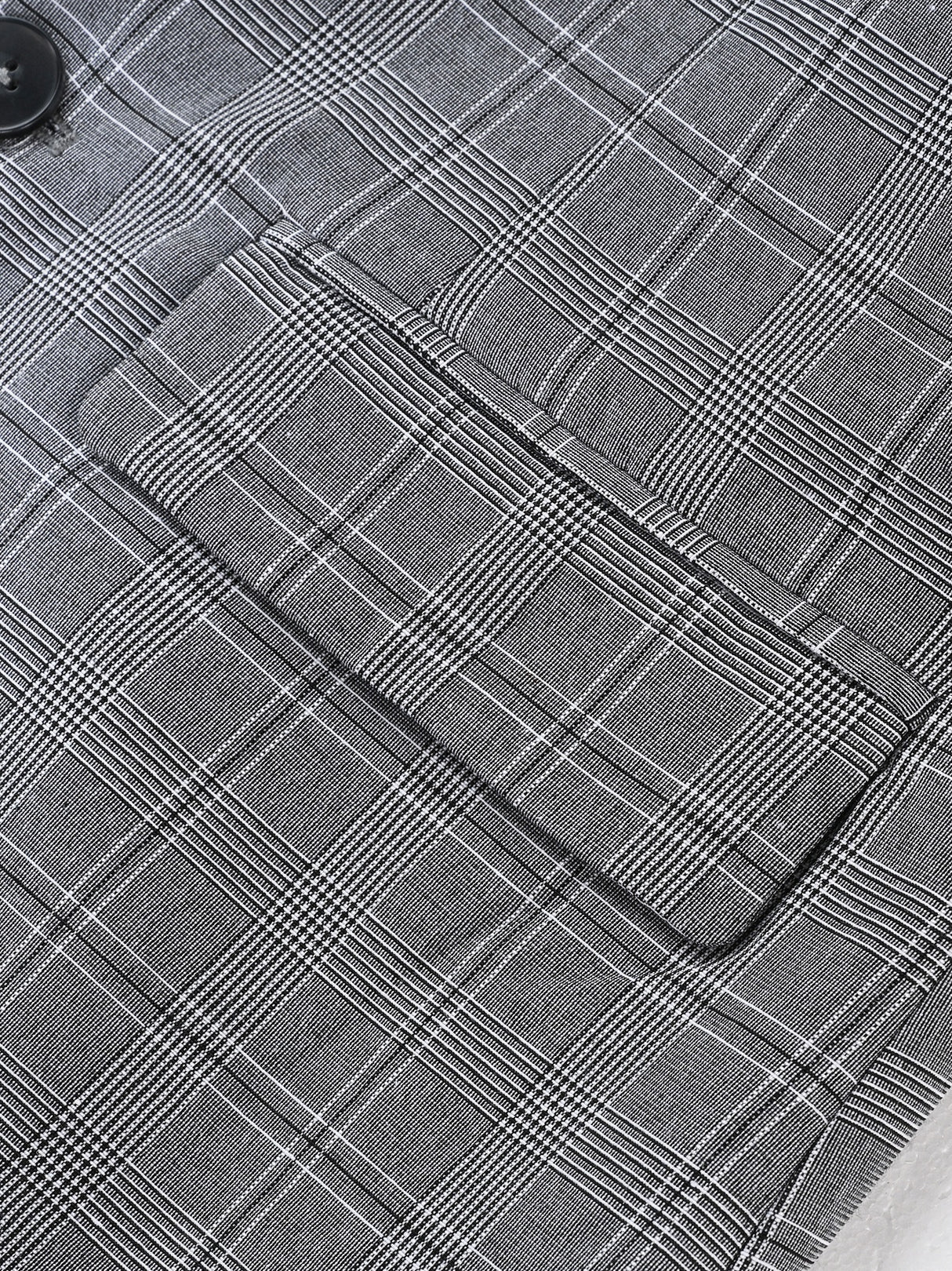 Light Business Leisure Plaid Suit Set 2-piece Sets