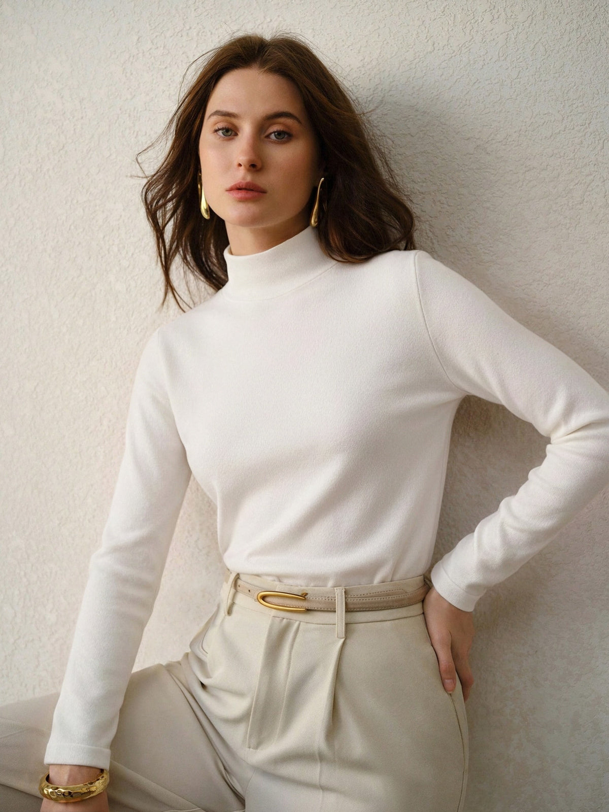 Turtleneck Base Layer Sweater