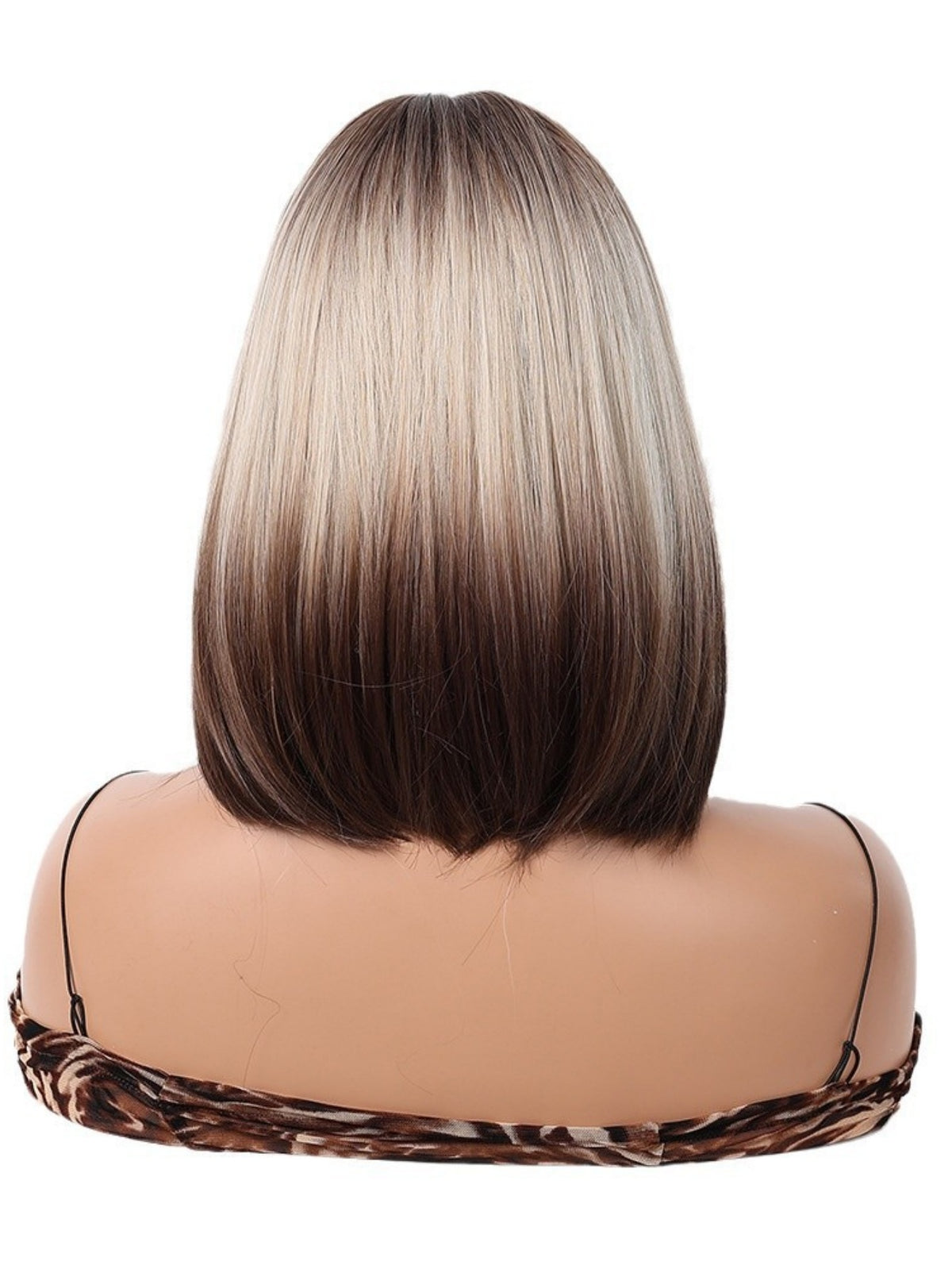 Gradient Color Synthetic Fiber Wig