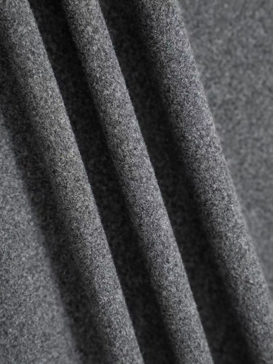 Wide-leg Pants With Drawstring Soft Elastic Waistband Loose Casual Trousers