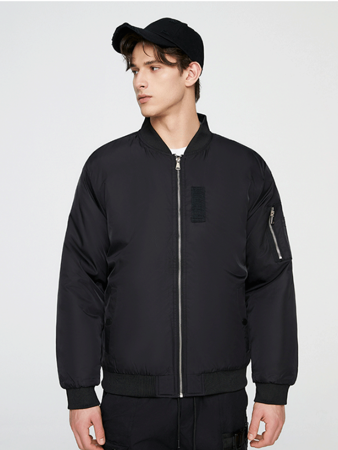 Thickening Stand Collar Pilot Loose Leisure Jackets