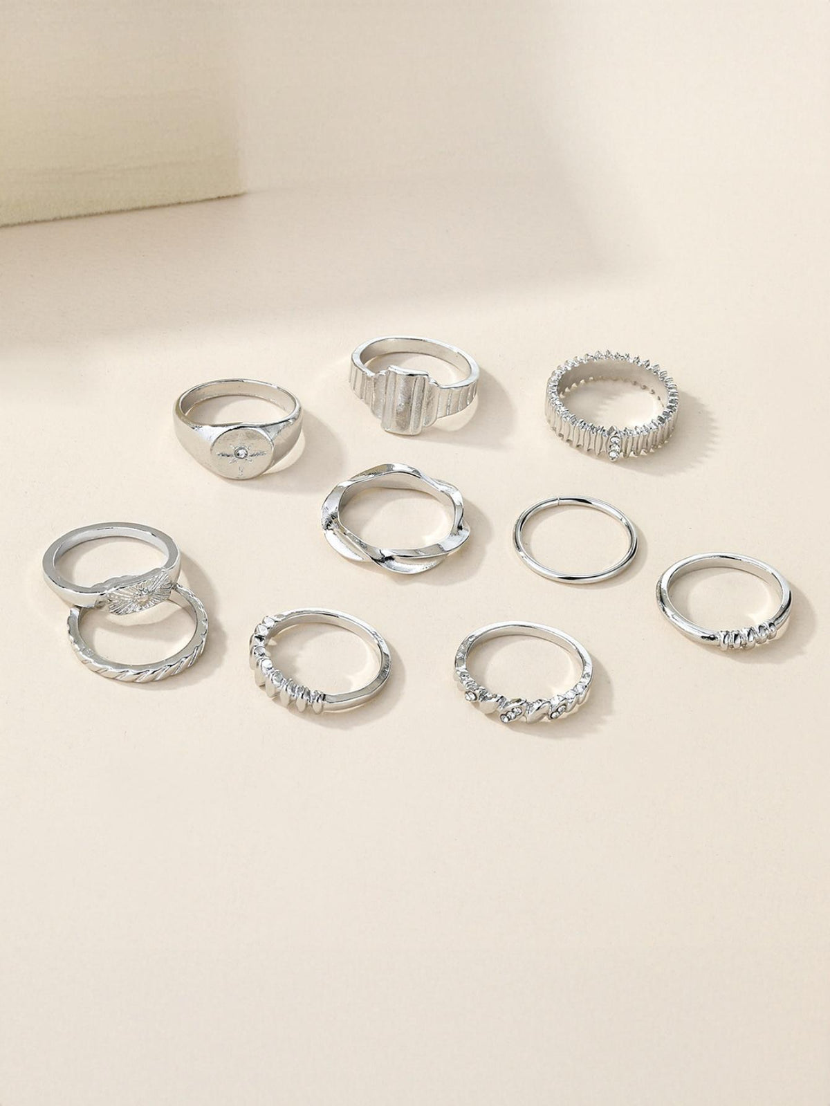 Alloy Ring Set
