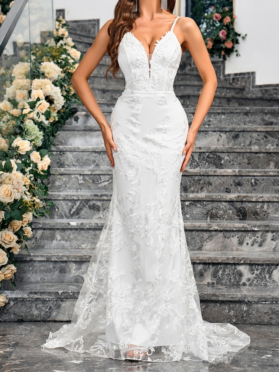 Liber Autumn Women's Lace Maxi Dresses