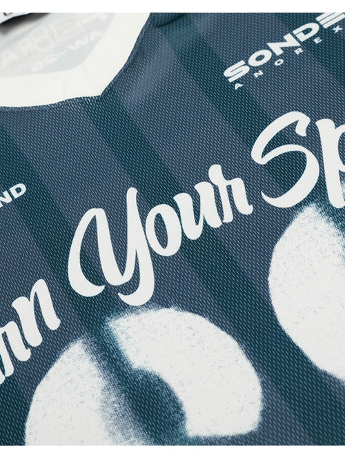 Liber Autumn Neutral wear Printed Letter T-shirts