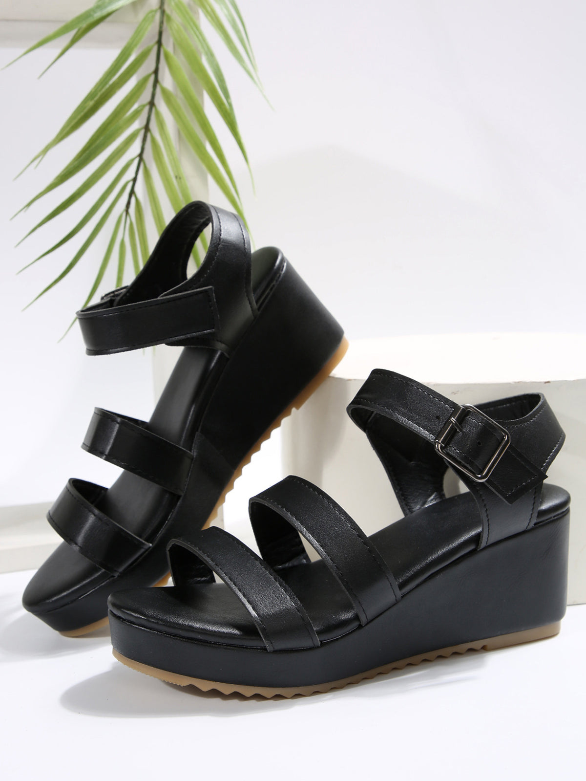 Wedge Platform Roman Sandals