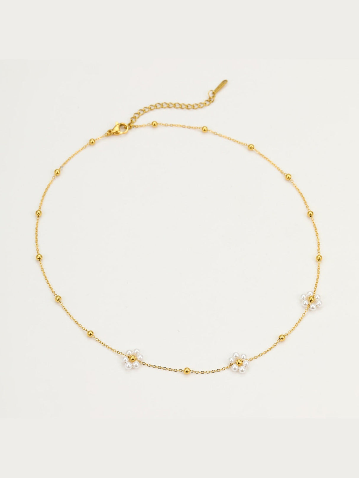 Pearl Flower Necklace