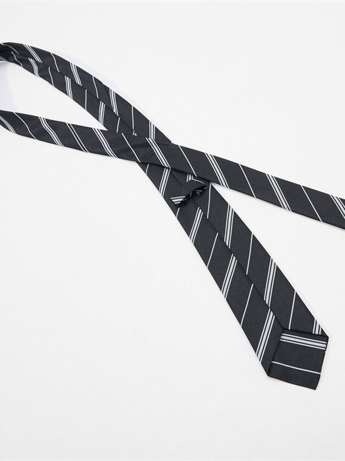 Letter Vertical Stripe Shirts