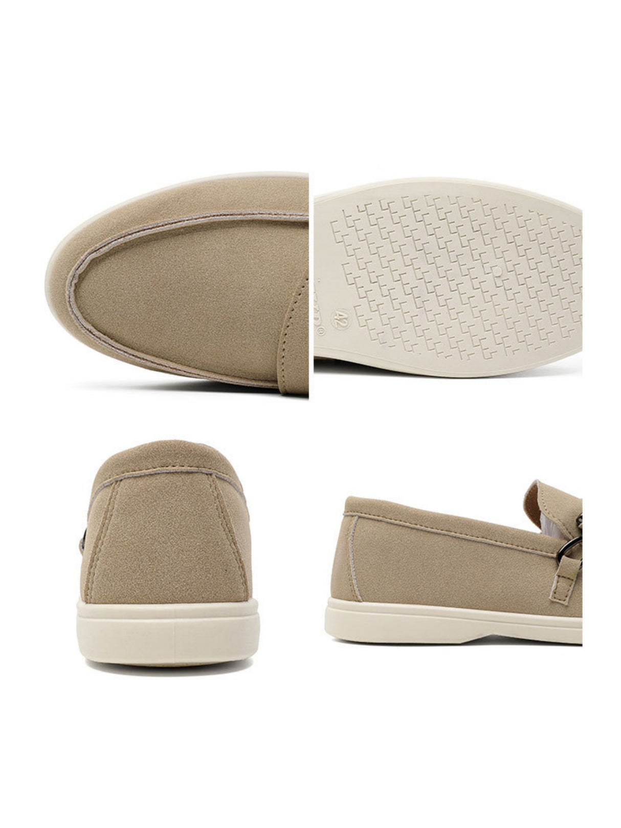 Suede Slip-on Loafers