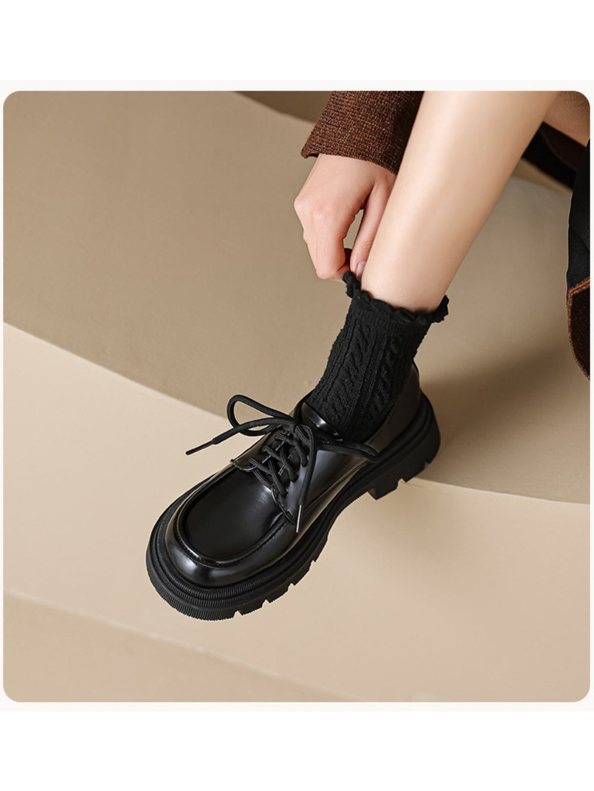 Liber Spring and autumn women's thick-soled flat shoes