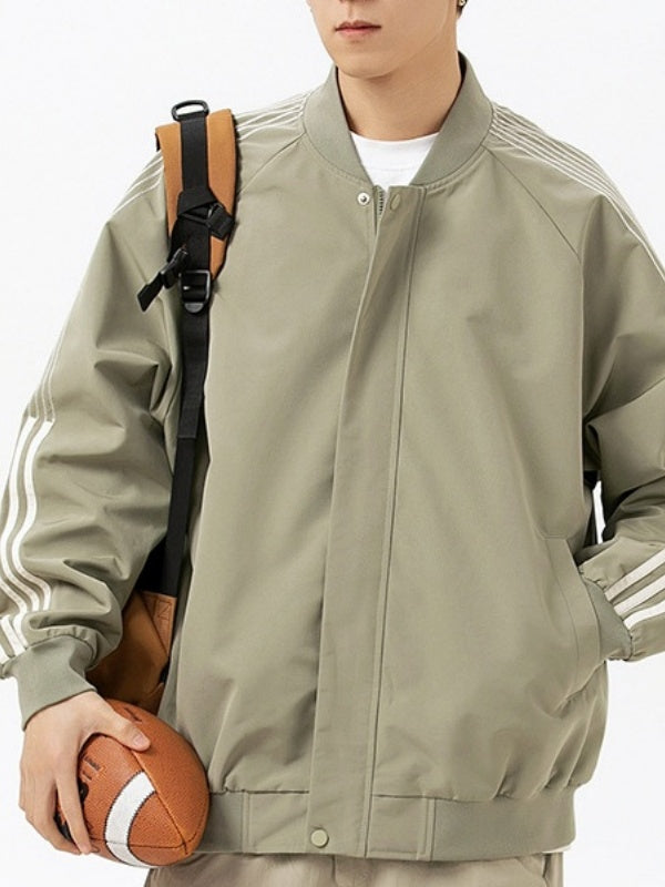 Liber Autumn Neutral wear Pocket decoration Solid Color Jackets