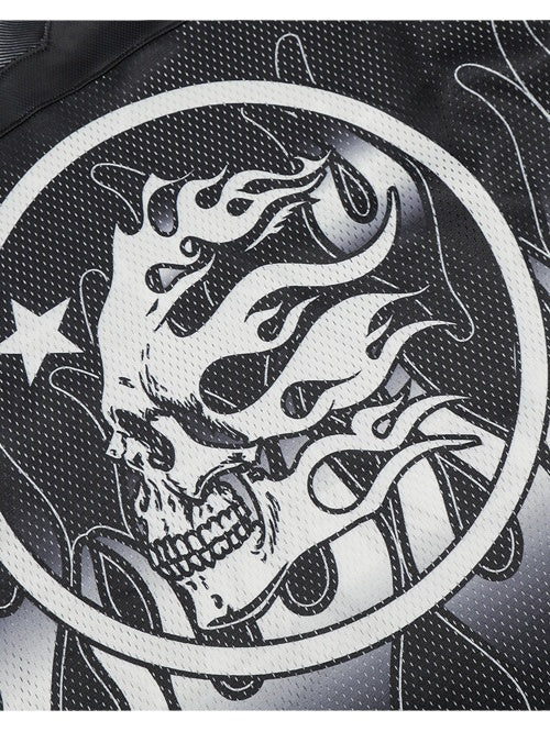 Neutral wear Printed Letter Long-sleeved T-shirt