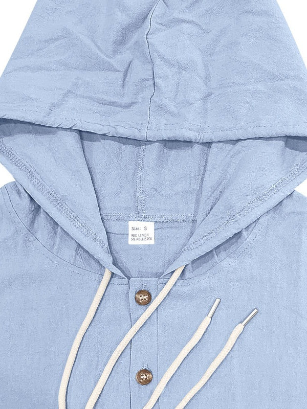 Leisure Flax Beach Hooded Set 2-piece Sets