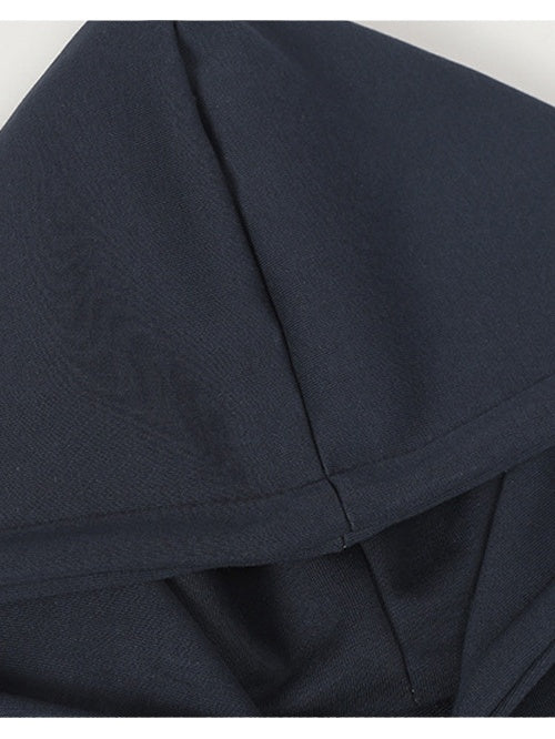 Splicing Embroidery No. 3 Sports Wind Loose Hoodies