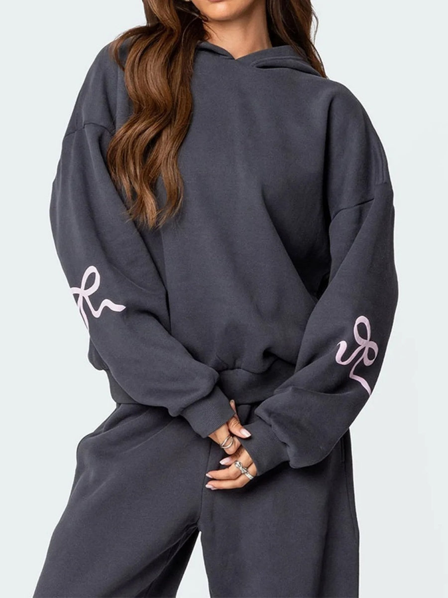 Liber Autumn Women's 3D Three-dimensional pattern 2-piece Sets