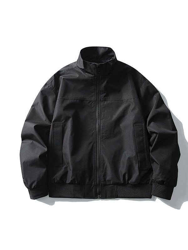 Outdoor Stand Collar Simplicity All-match Leisure Flight Jacket