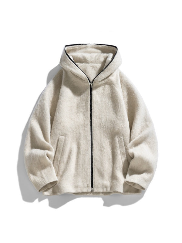 Imitations-Kaschmir-Mohair-Pullover und -Jacken