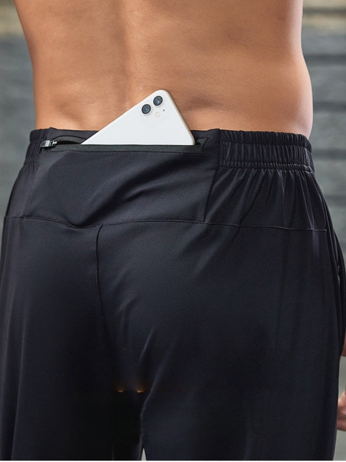 Fitness High Elasticity Binding Of Feet Wear-resistant Running Pants