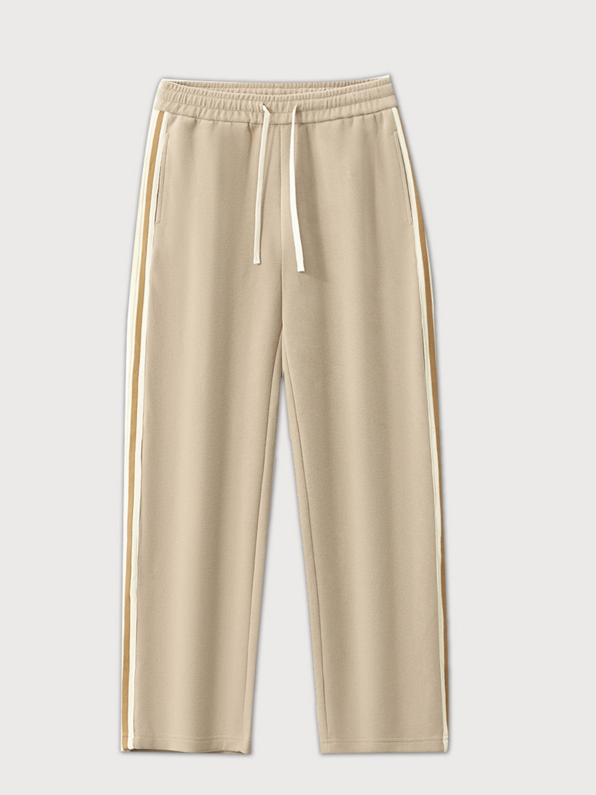 Stripes Wide-leg Leisure Pants