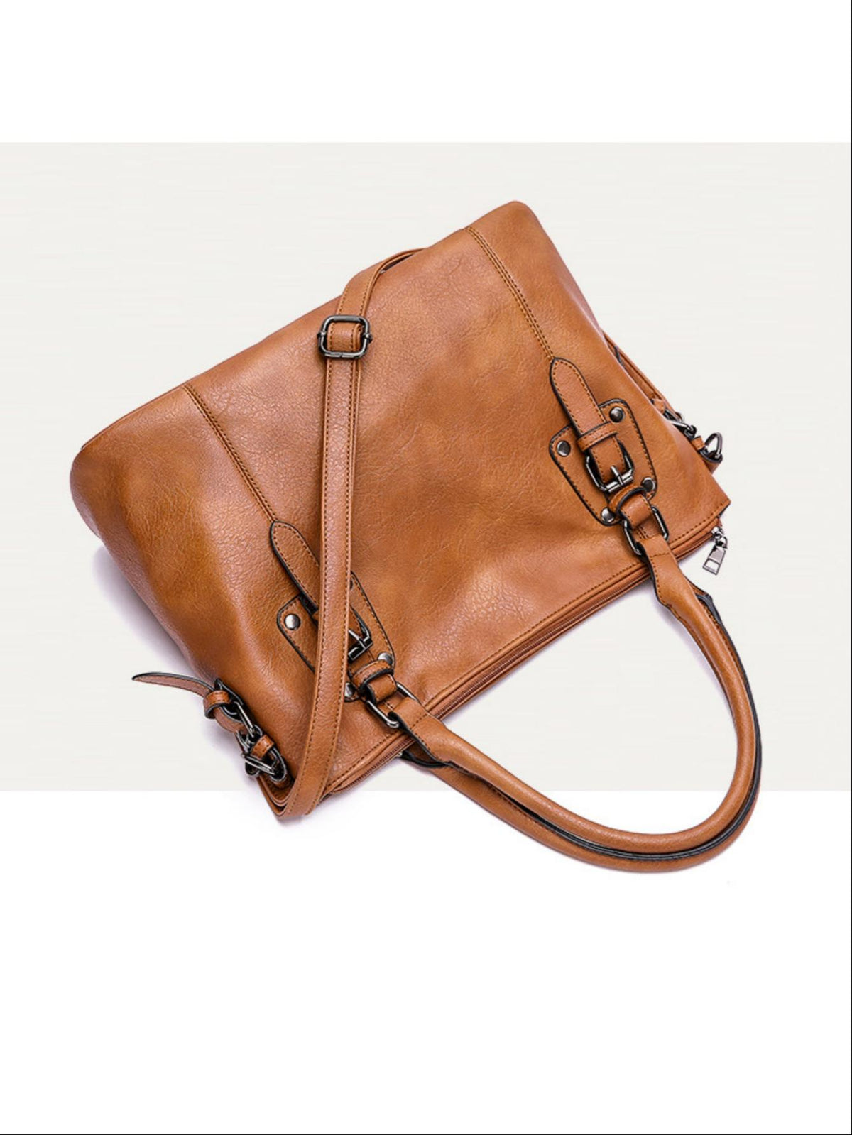 Stylish Retro Minimalist Large Capacity Handbag
