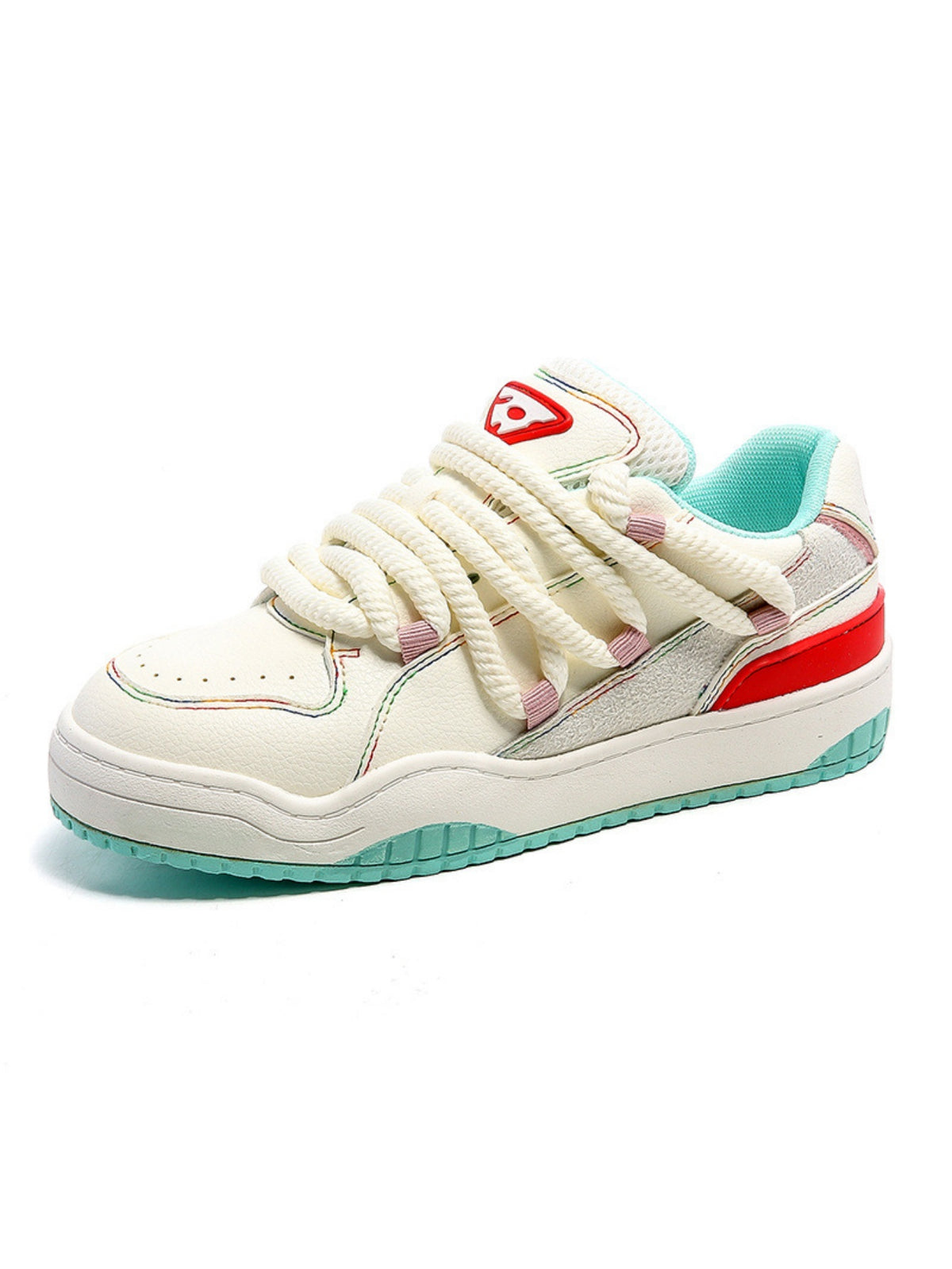 Trendy Color-blocked Casual Sneakers