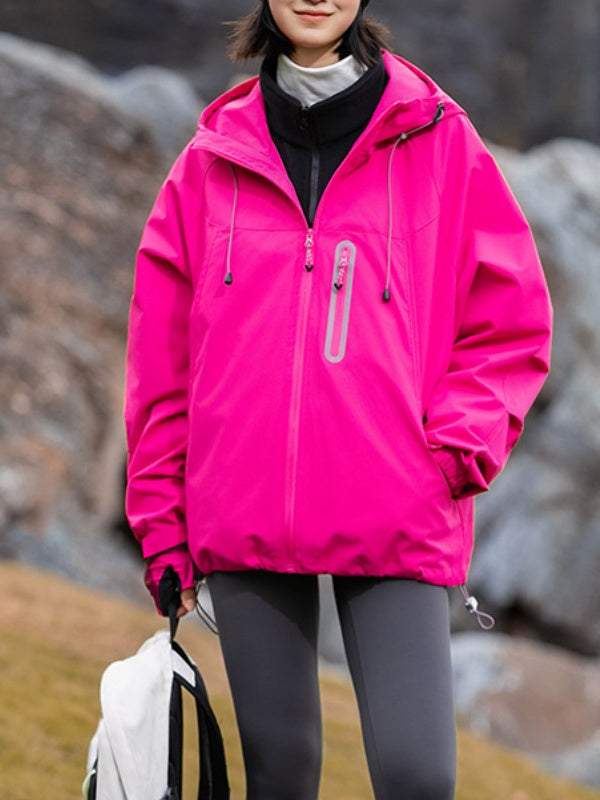 Outdoor Windproof Triple Fleece Windproof Jacket