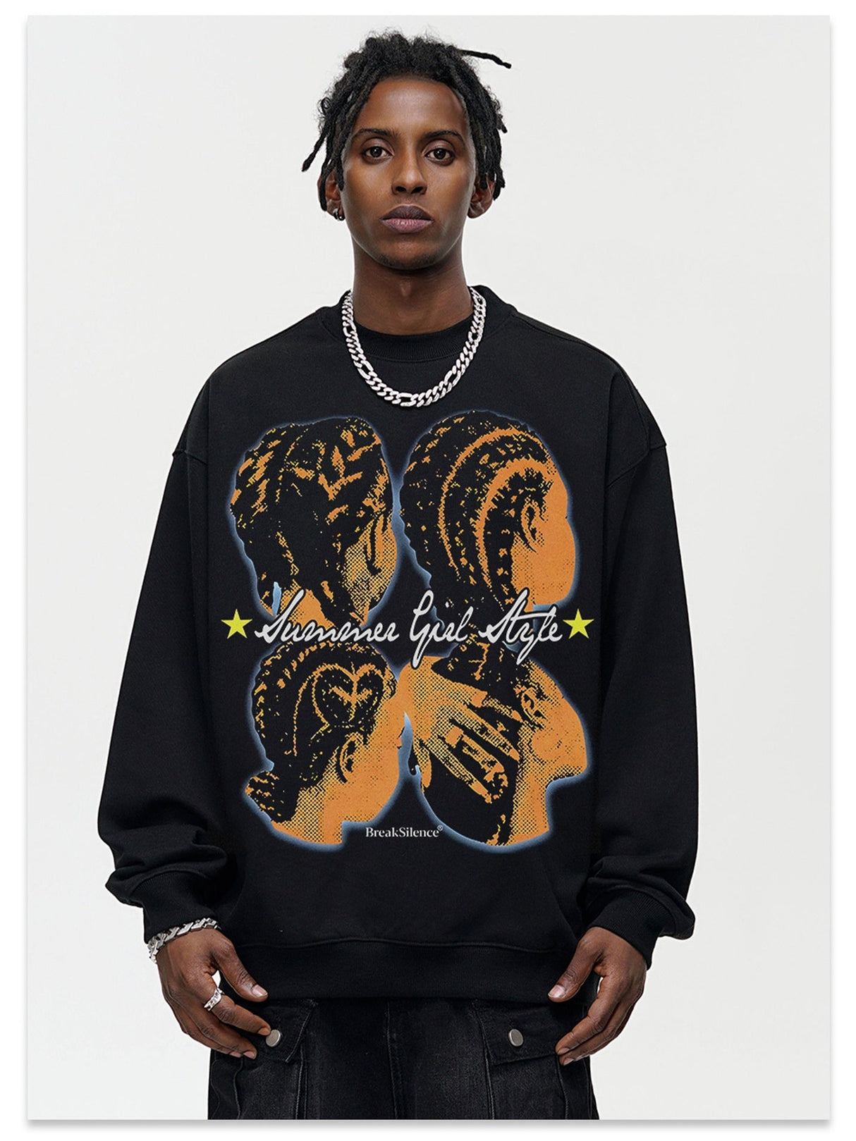 American Street Printed Sweatshirts&Hoodies